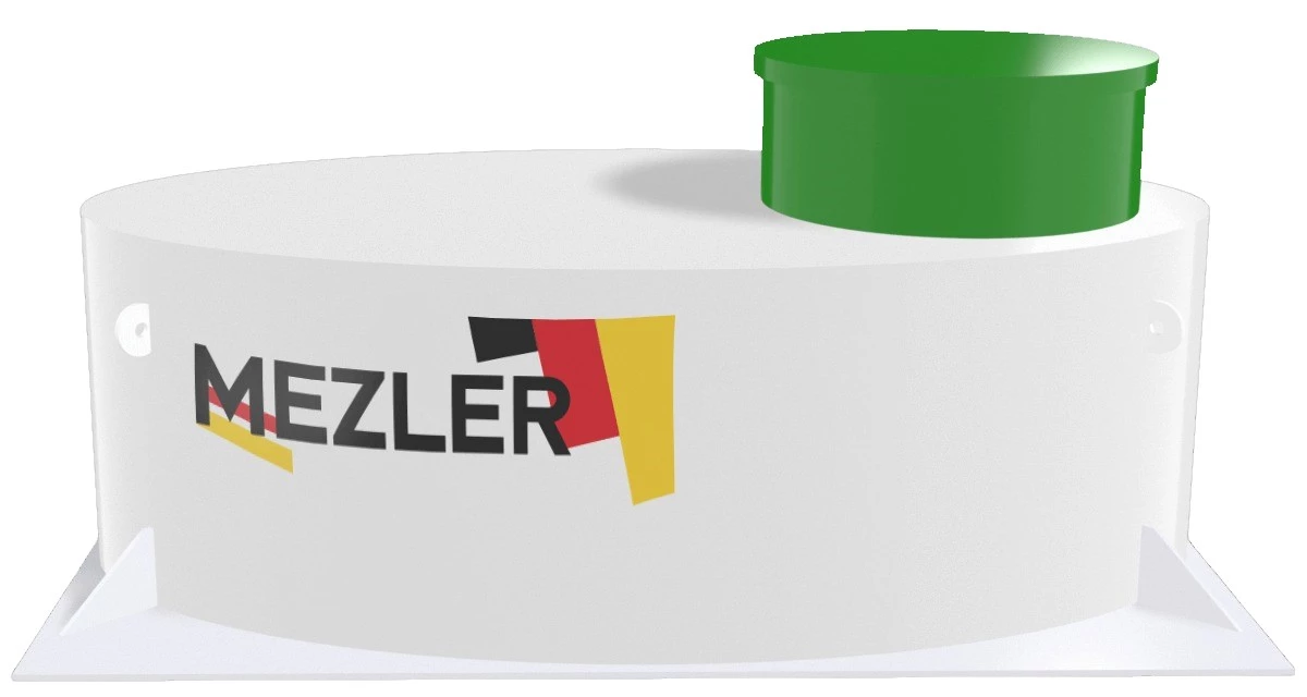 Септик Mezler aqua 3 un, насосная горизонтальная